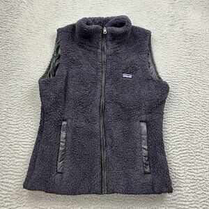 Patagonia Los Lobos Reversible Vest Women’s Size Small Regular Purple Gray